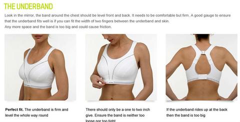 Tutorial: tightening a bra band without distorting the fit of the