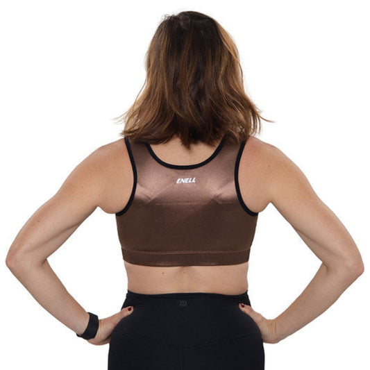ENELL SPORT High Impact Sports Bra – Mocha Latte | Limited Edition Preorder