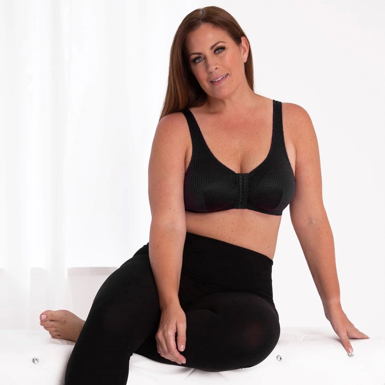 The Marlene - Silky Front-Closure Comfort Bra