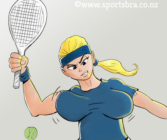 How a well-fitted sports bra can reduce breast pain
