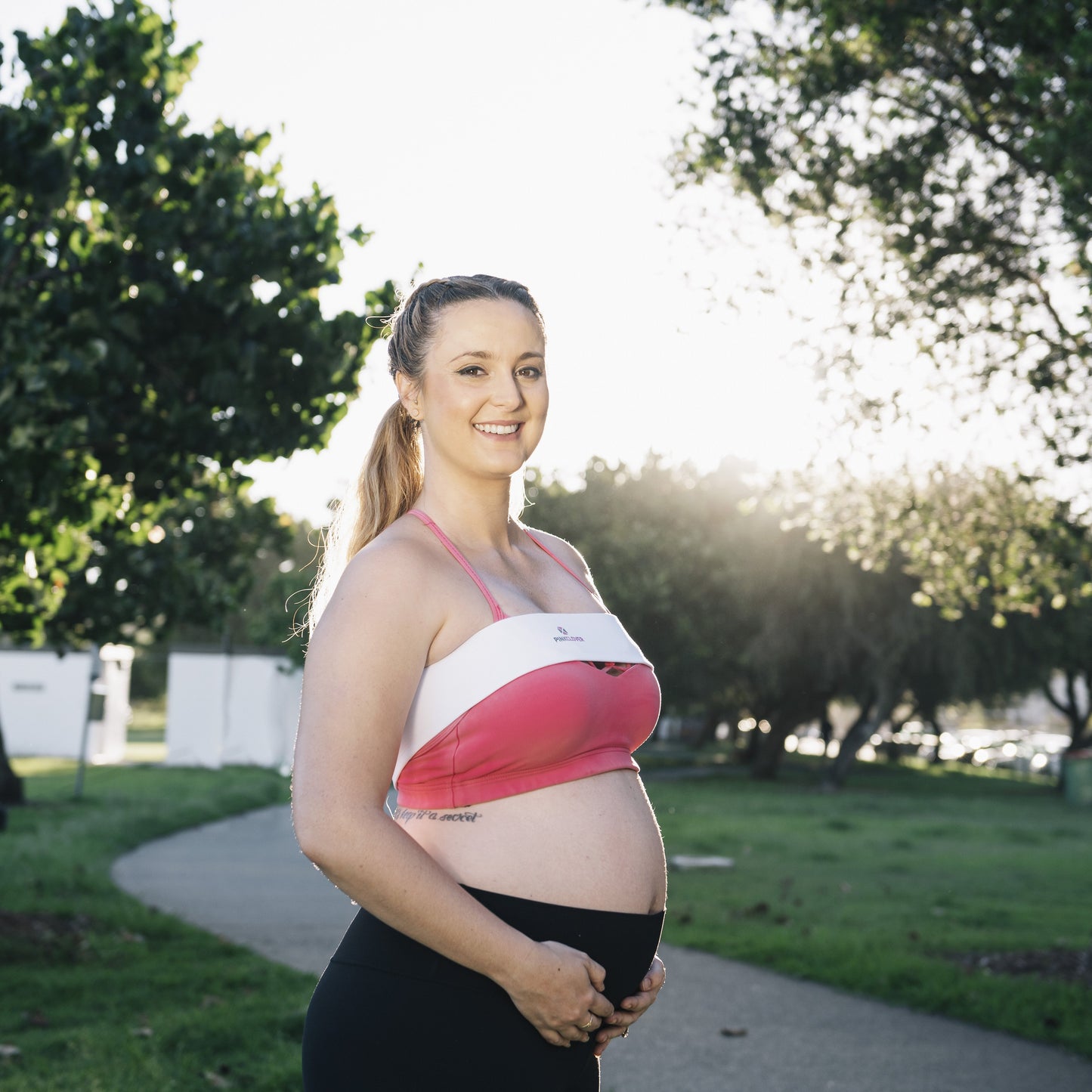 PINKCLOVER Breastband | Athletic Support Brand - SportsBra