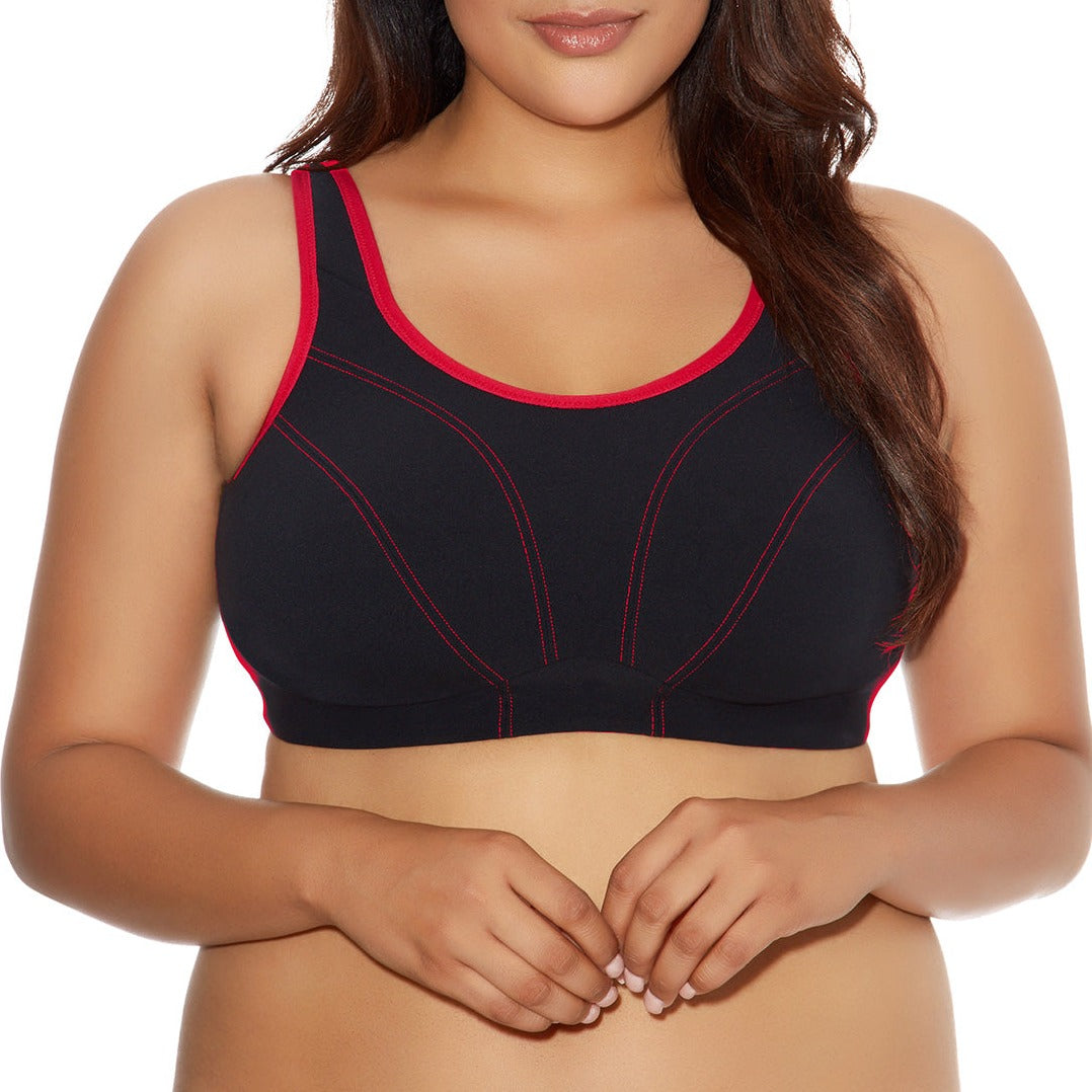 qucoqpe Sports Bras for Women Comfort Wireless Plus Size Bra Anti