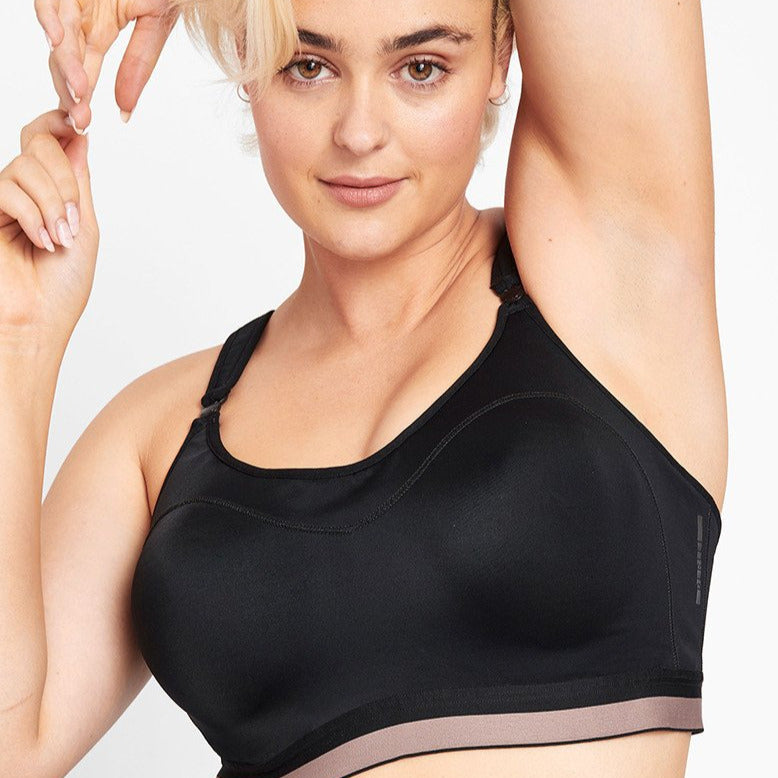 BerleiTech sports bra front close up