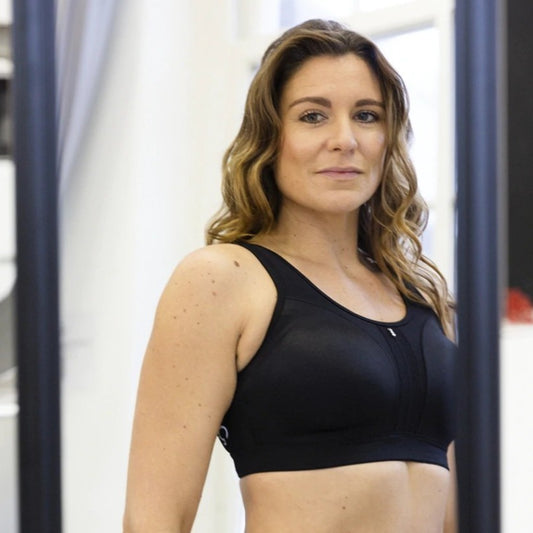 Q-Linn Sports Bra - BLACK